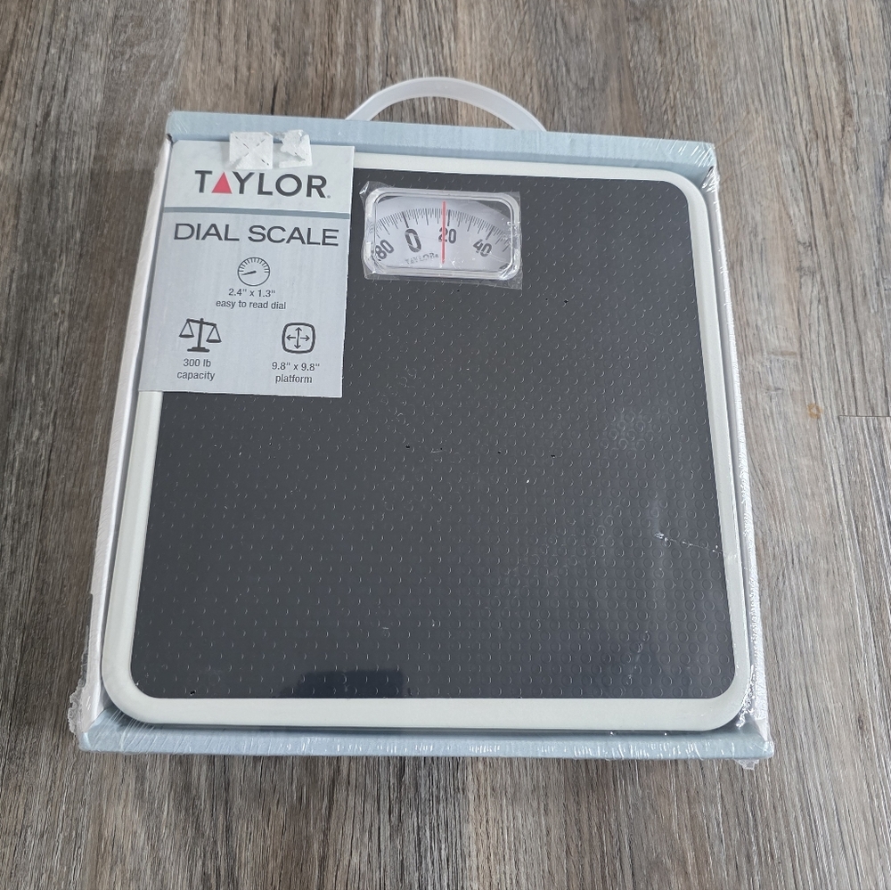 Taylor Black Dial Scale with Easy Display